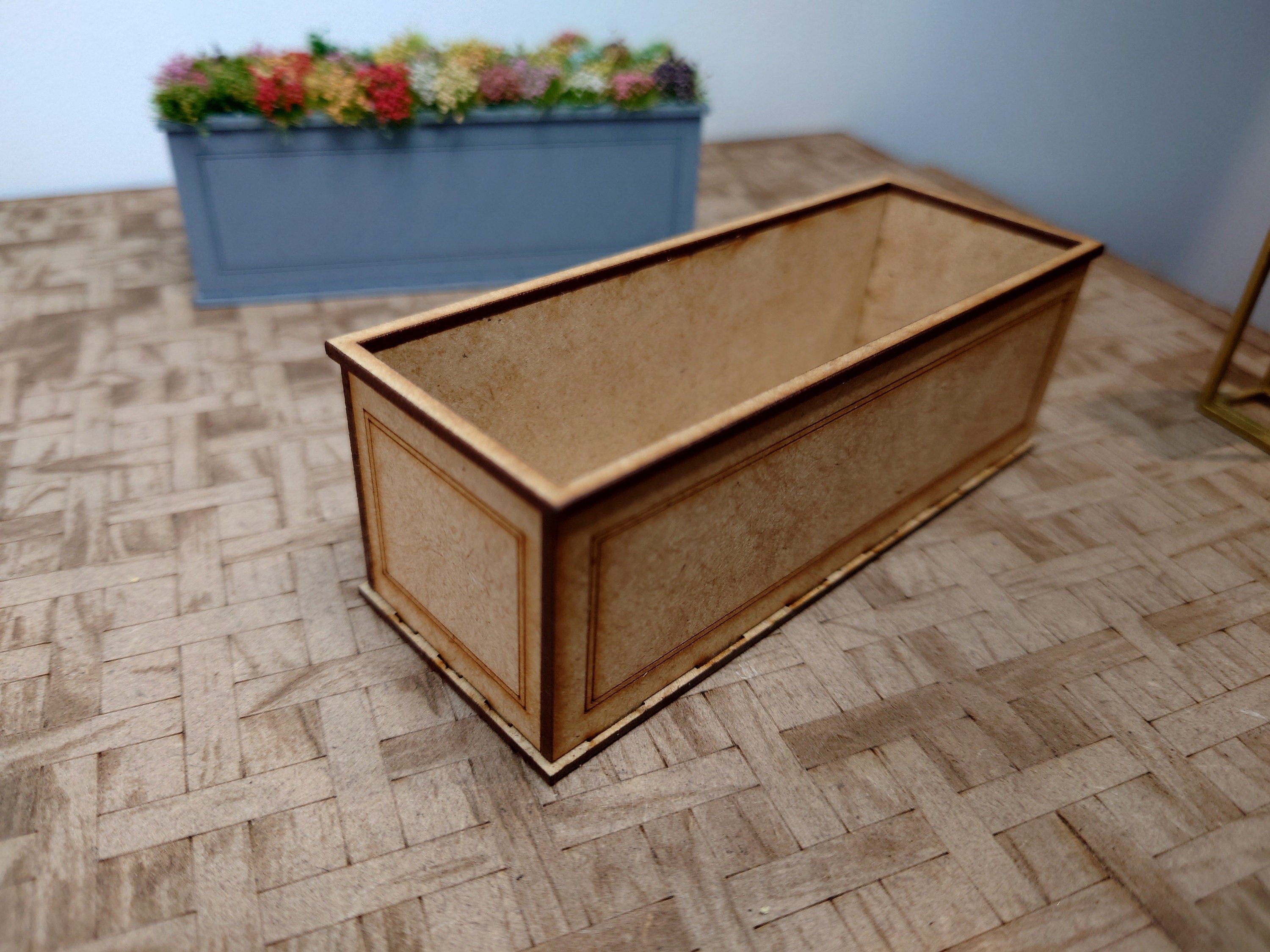 1/12 Scale Dollhouse Outdoor Planter Kit