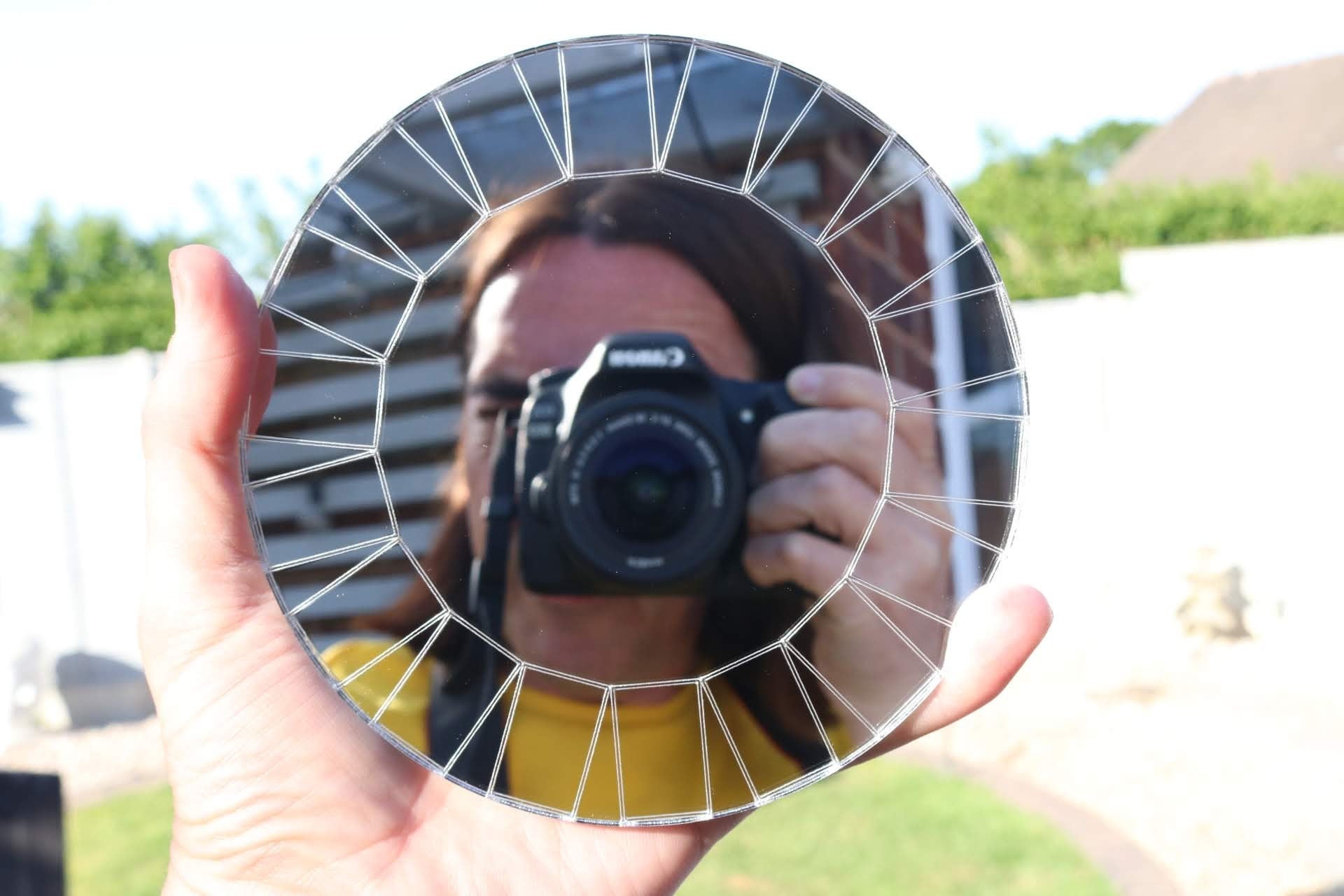1/6 1:6 doll house art deco sunburst mirror