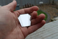Art Deco Dollhouse Mirror: 1/16 Scale Fan Mirror