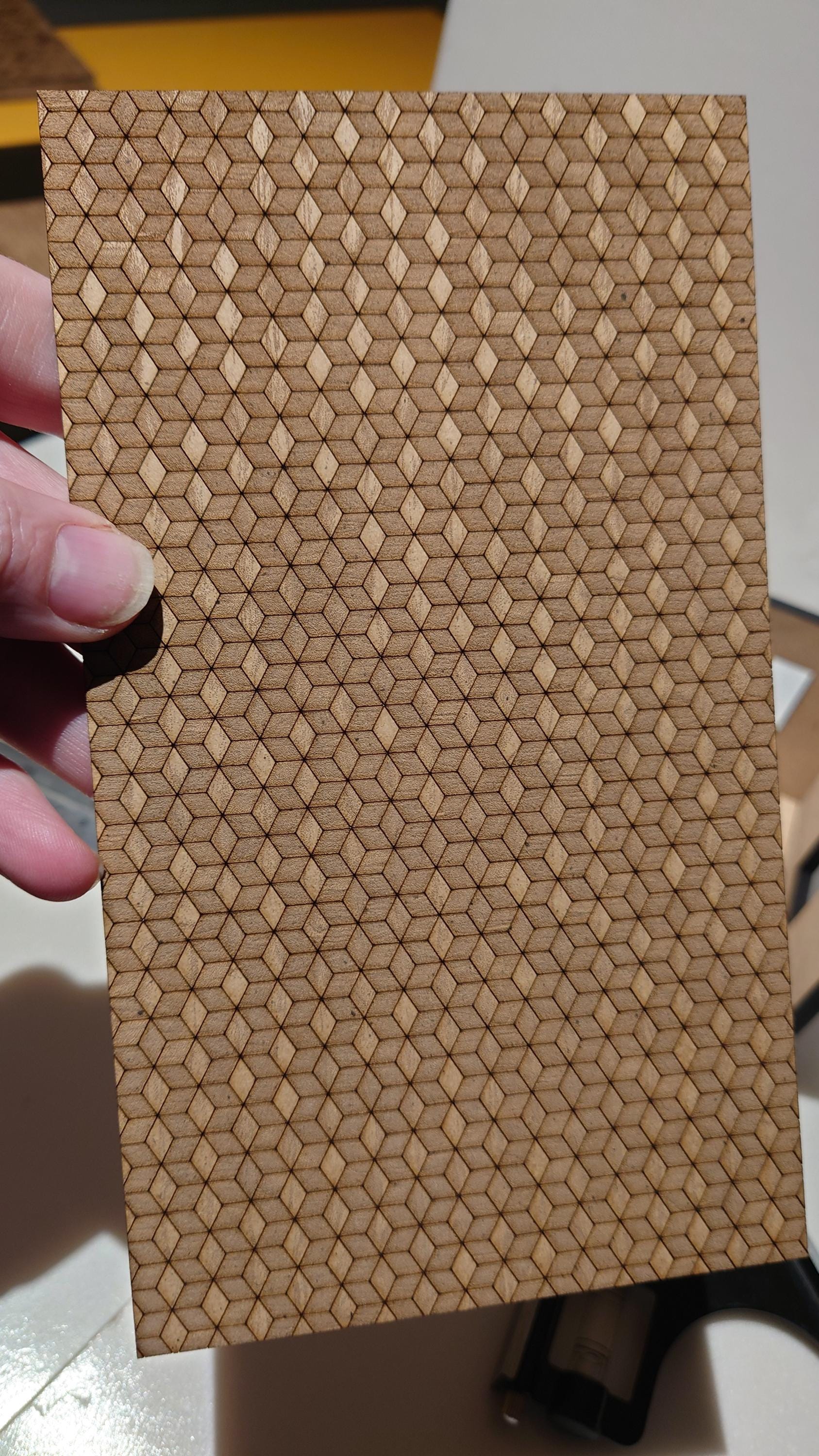 miniature flooring parquet cube custom sizes 1/35th scale
