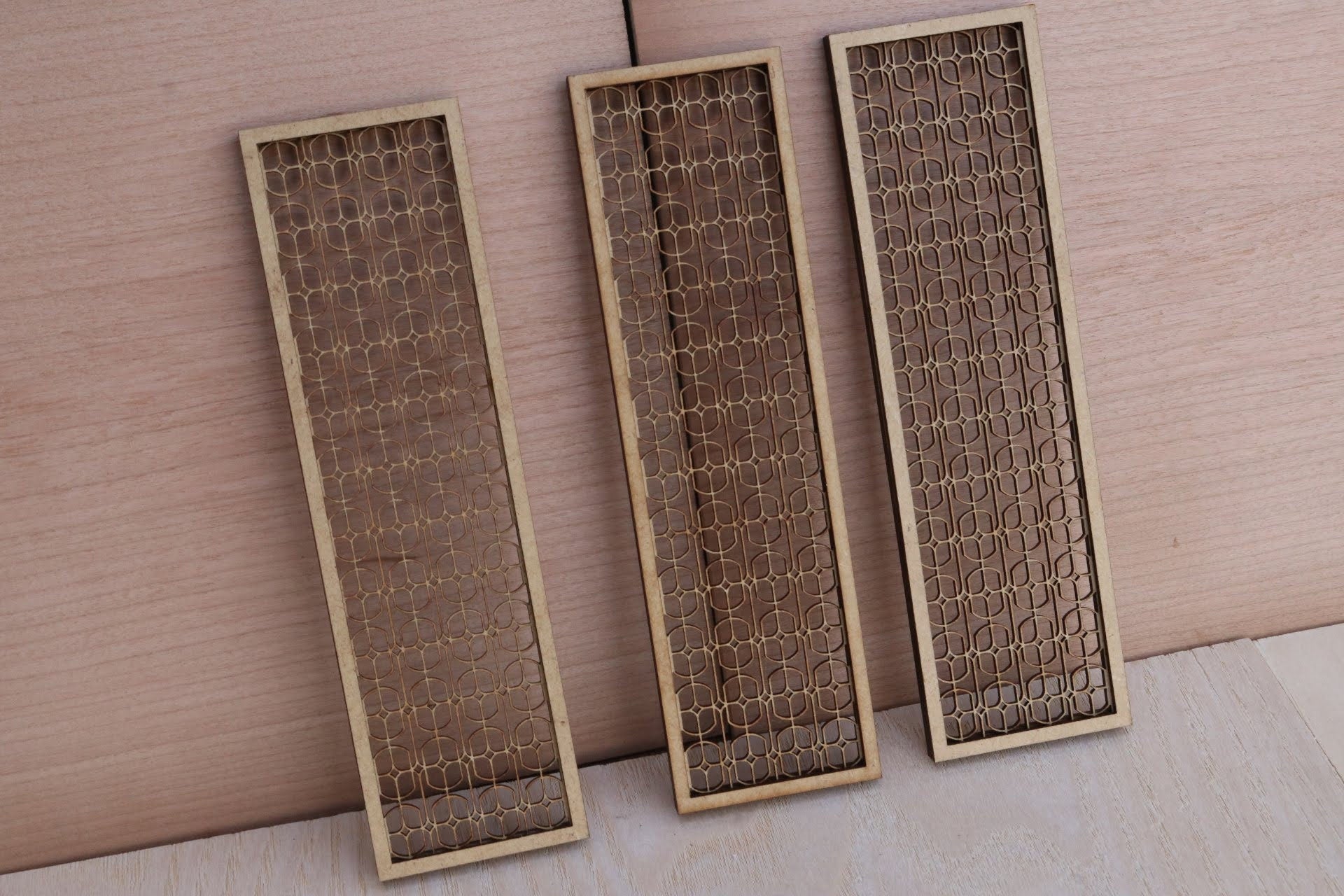 Dollhouse Screen Panels 1/12 Scale - MDF, Pack of 3