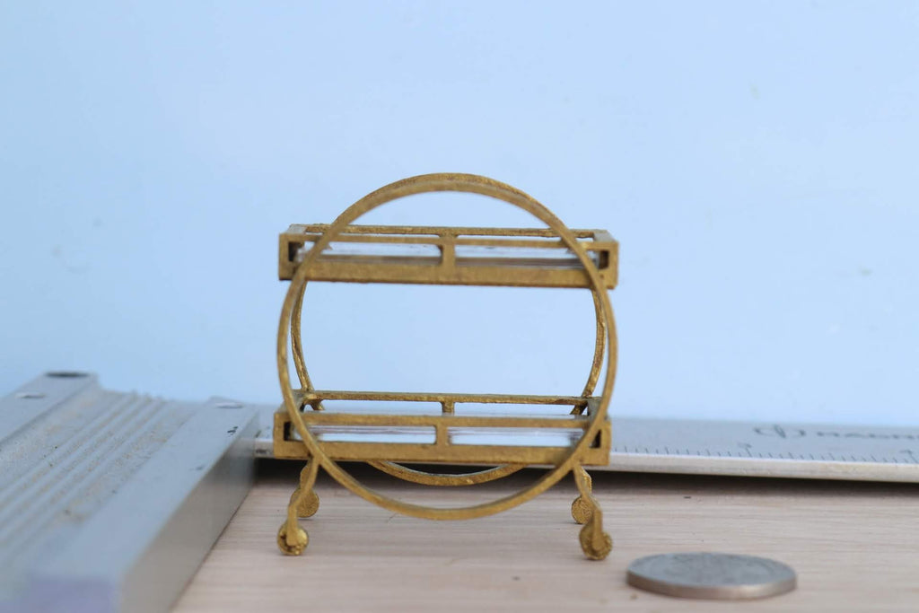 1/16 Scale Art Deco Circular Drinks Trolley Kit