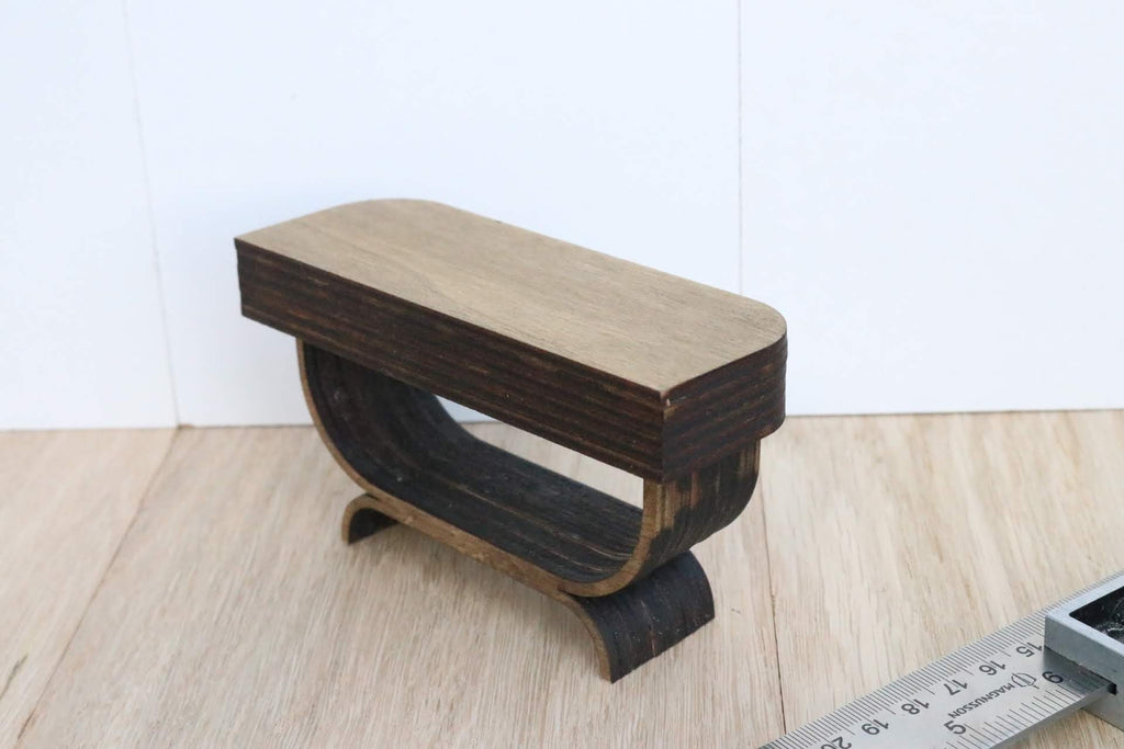 1/12 Scale Art Deco Dollhouse Console Table Kit