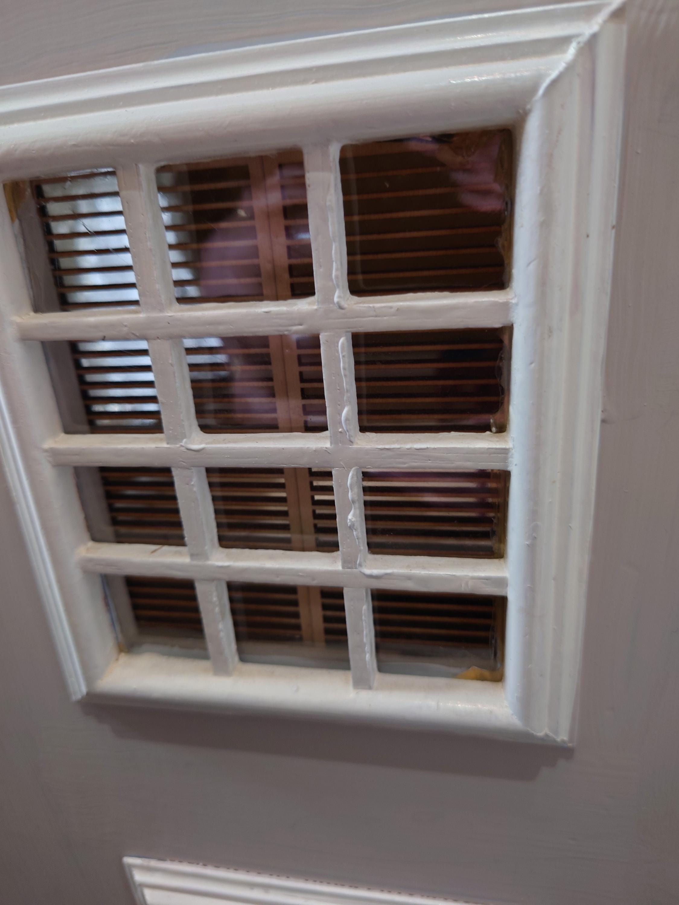 1/12th dollshouse window shutters shutterblinds - custom size