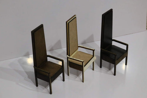1/12 Scale Dollhouse Tall Armchair Kit