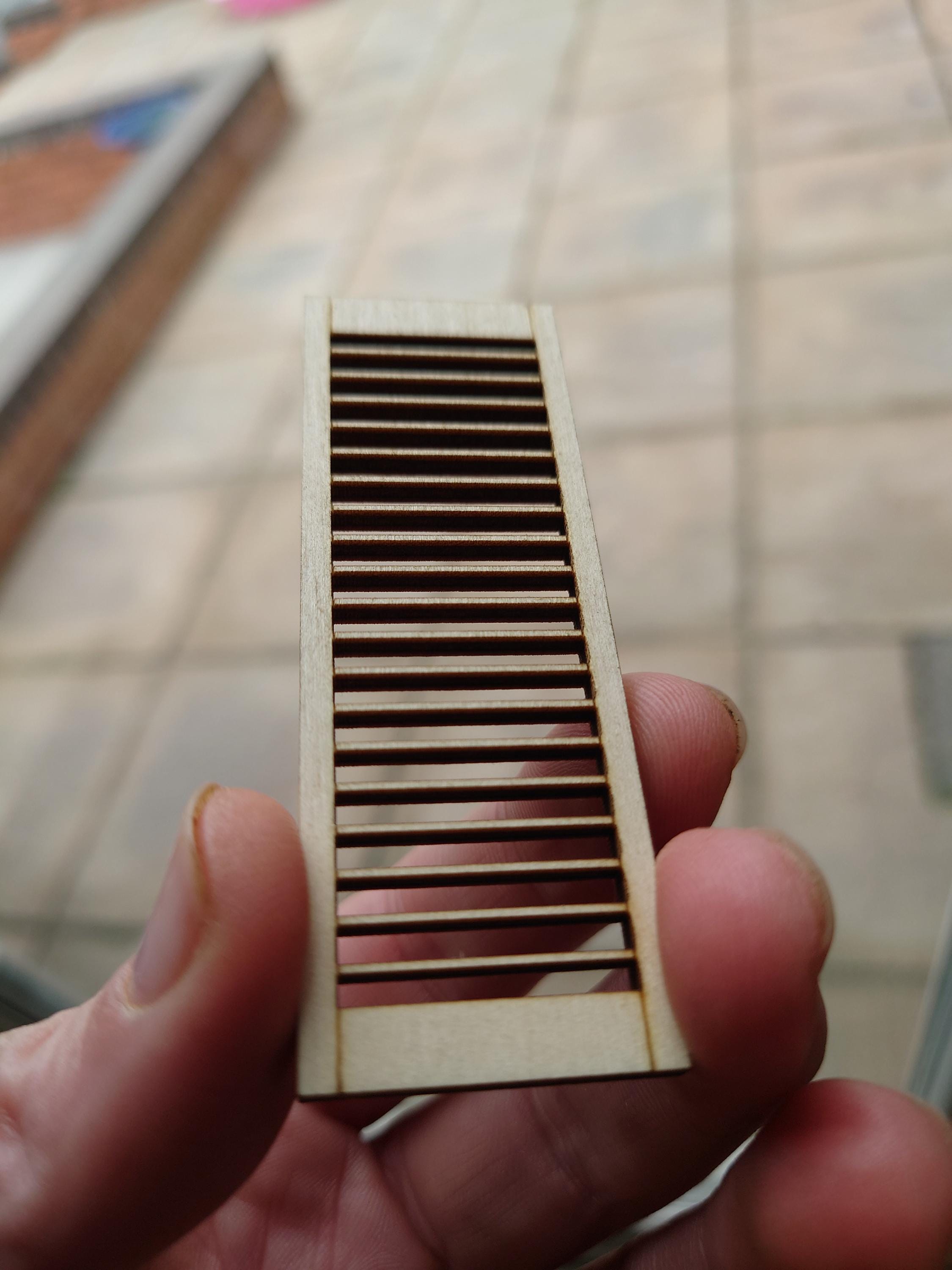 1/12th dollshouse window shutters shutterblinds - custom size