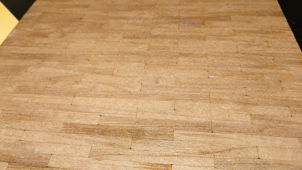 dolls house wooden flooring custom sizes 1/12th scale