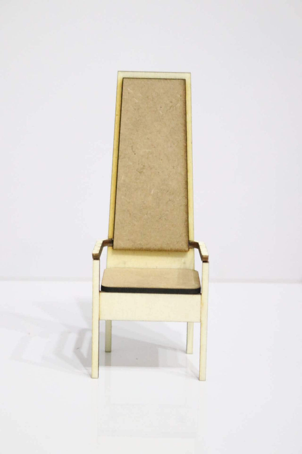 1/12 Scale Dollhouse Tall Armchair Kit