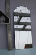 1/6 1:6 doll house tall art deco fan mirror