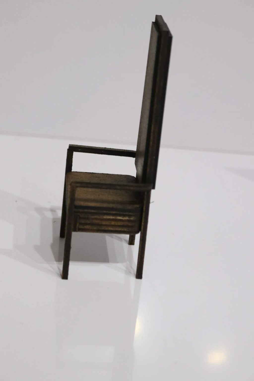 1/12 Scale Dollhouse Tall Armchair Kit