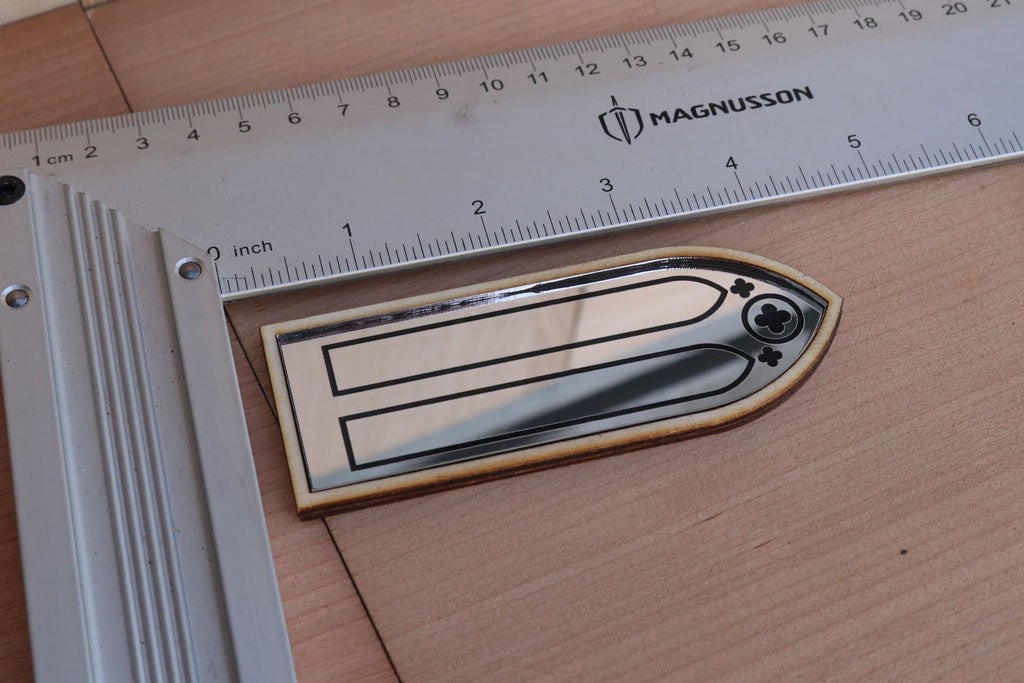 Dollhouse Gothic Arch Mirror: 1/12 Scale Miniature