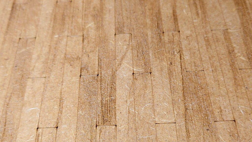 dolls house wooden flooring custom sizes 1/12th scale