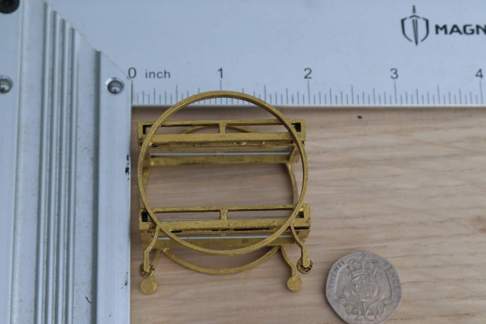 1/16 Scale Art Deco Circular Drinks Trolley Kit