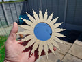 1/6 1:6 doll house art deco sunburst rays 1950s