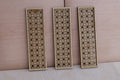 Dollhouse Screen Panels 1/12 Scale - MDF, Pack of 3