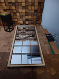 1:12 Scale Dollhouse Modern Window Mirror Kit