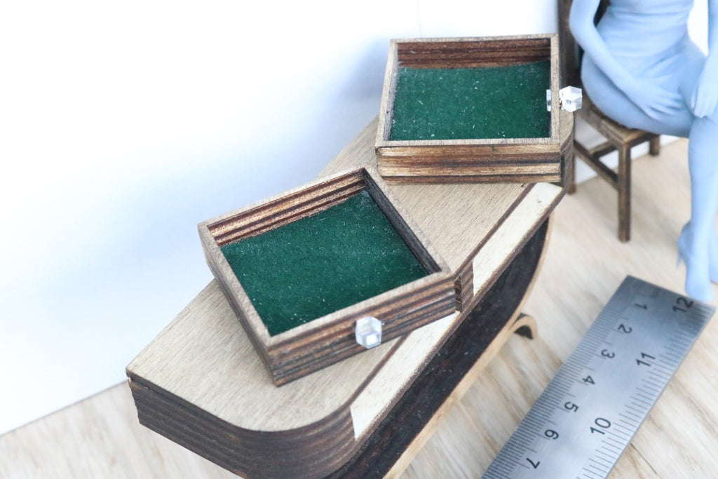 1/12 Scale Art Deco Dollhouse Console Table Kit