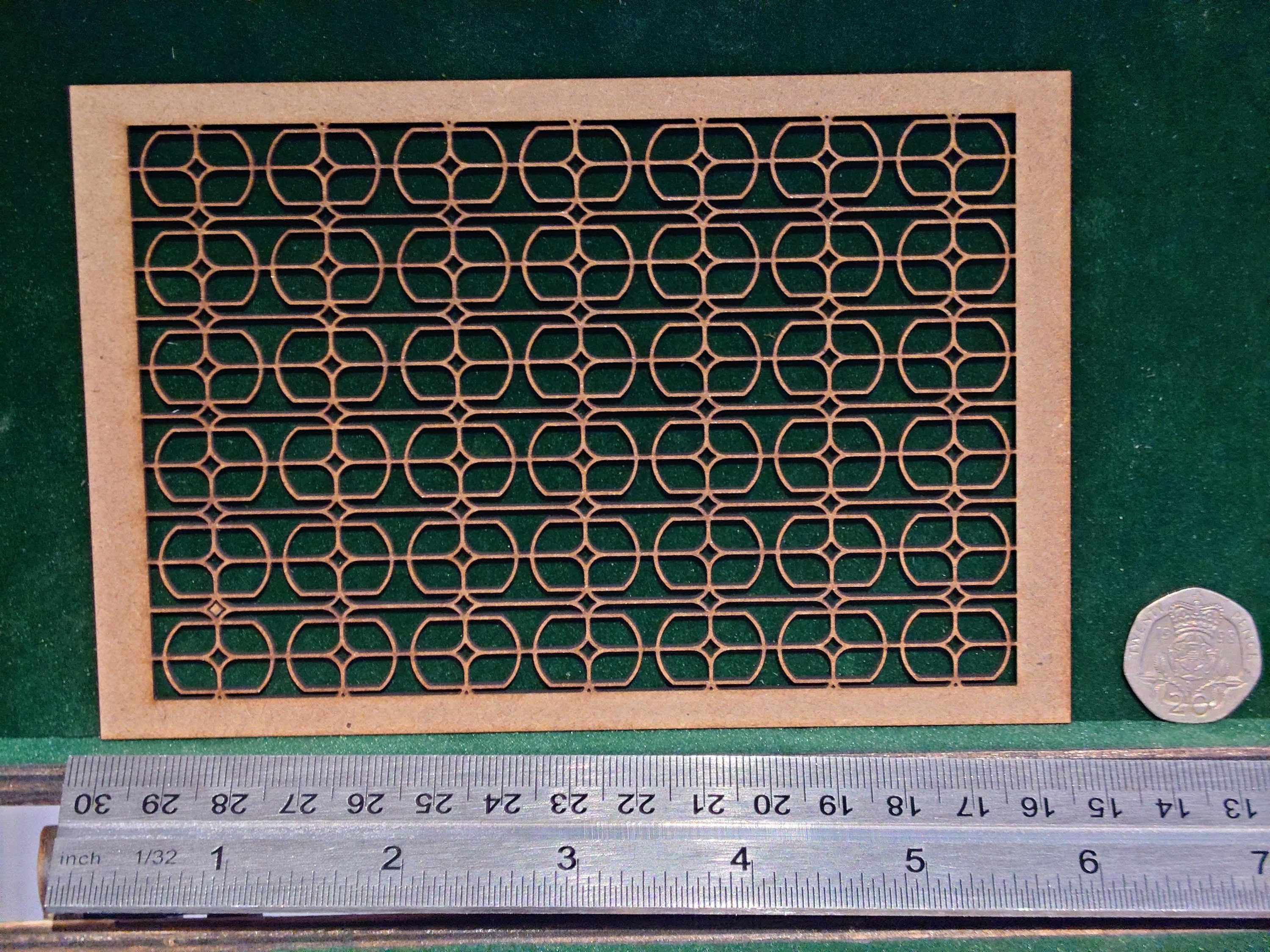 lattice panel, dolls house, craft