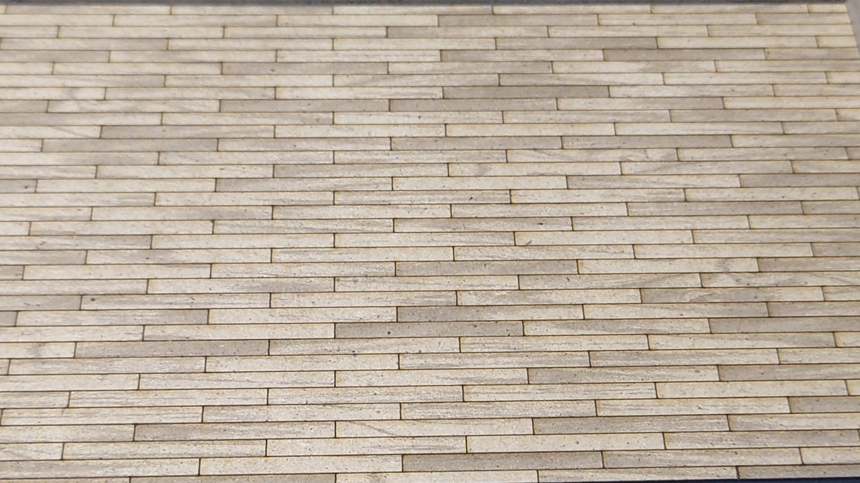 miniature flooring (wooden plank design) custom sizes 1/35th scale