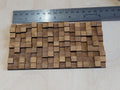 1/12 Scale Wood Block Mosaic Wall Art Kit