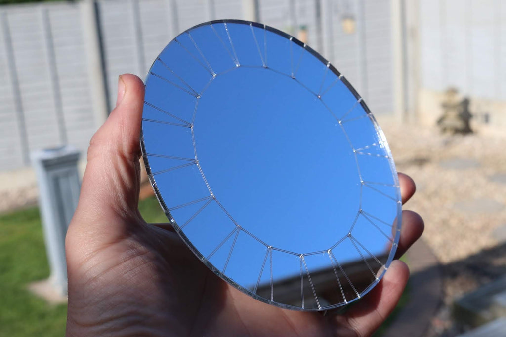 1/6 1:6 doll house art deco sunburst mirror