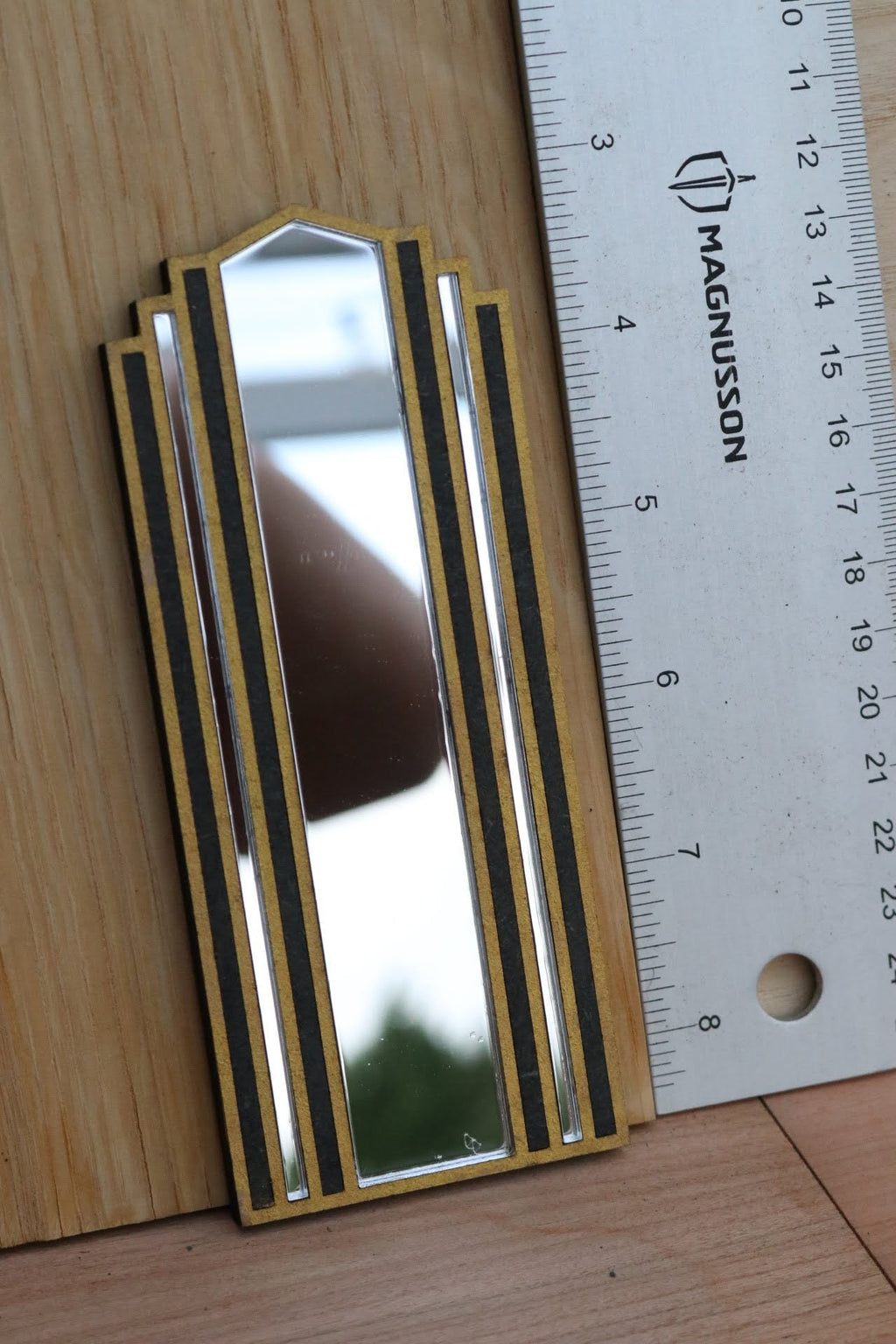 1/12 Scale Art Deco Dollhouse Mirror Kit (Unpainted)